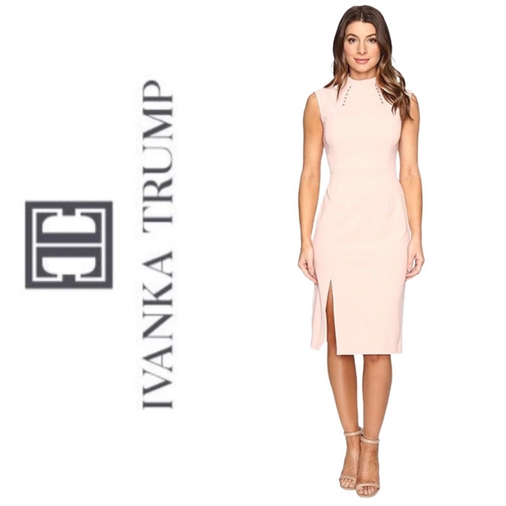 Ivanka trump - day to night peach dress